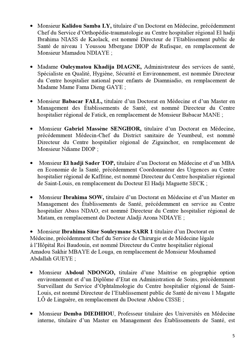 Sénégal : communiqué du Conseil des ministres du mercredi 12 mars 2025 Sénégal : communiqué du Conseil des ministres du mercredi 12 mars 2025