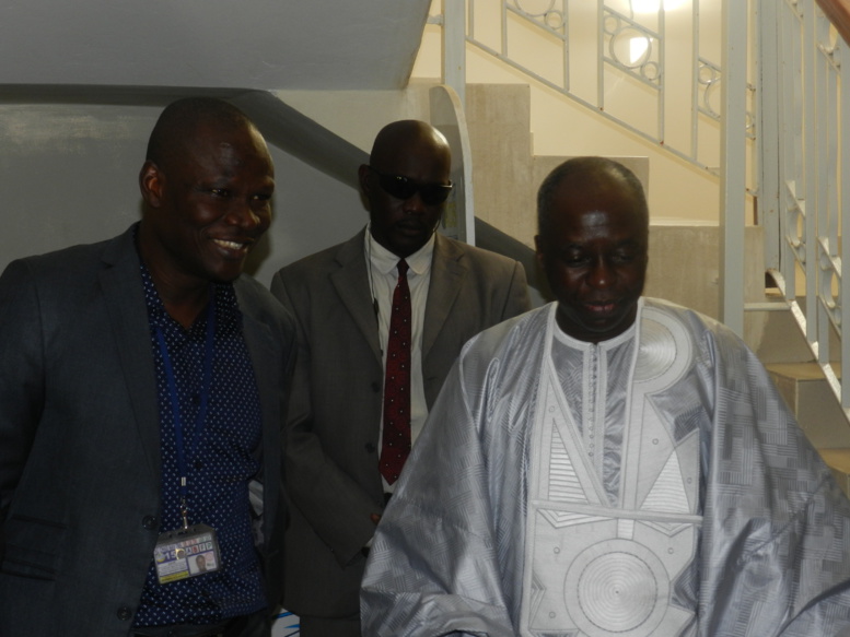 Moustapha Gueye Mara et le DG des ADS Moustapha Gueye Mara et le DG des ADS