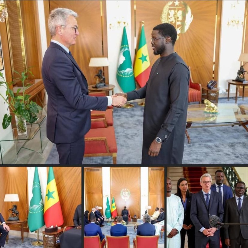 Le président Bassirou Diomaye Faye rencontre une délégation d’entrepreneurs pour soutenir la Vision Sénégal 2050 Le président Bassirou Diomaye Faye rencontre une délégation d’entrepreneurs pour soutenir la Vision Sénégal 2050