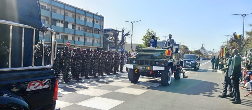 65e anniversaire Fête de l'indépendance : le Président Diomaye Faye procède à la revue des troupes 65e anniversaire Fête de l'indépendance : le Président Diomaye Faye procède à la revue des troupes