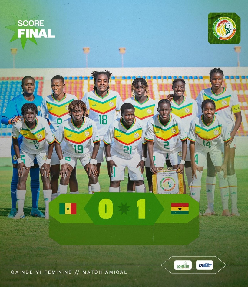 Foot féminin : le Sénégal s’incline face au Ghana en amical Foot féminin : le Sénégal s’incline face au Ghana en amical