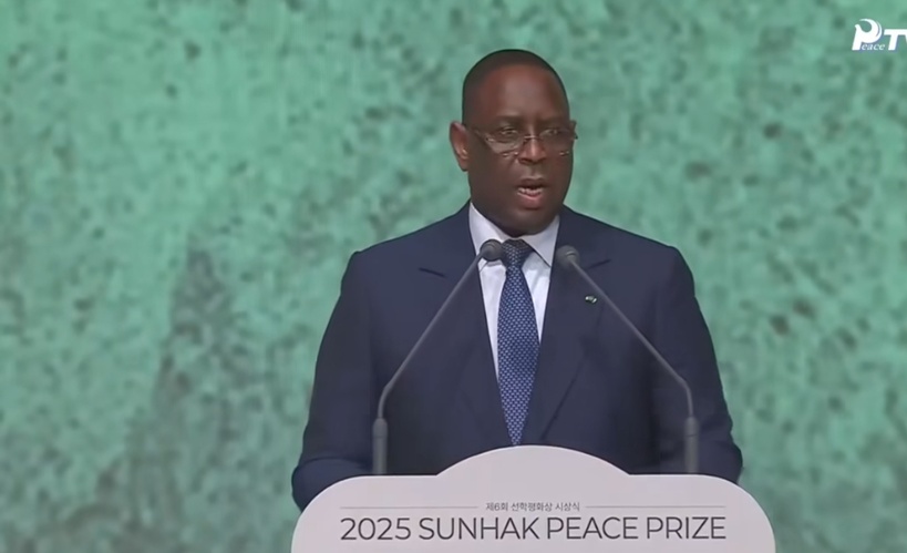 Corée du Sud : Macky Sall participe au Sommet mondial pour la paix organisé par la FPU Corée du Sud : Macky Sall participe au Sommet mondial pour la paix organisé par la FPU
