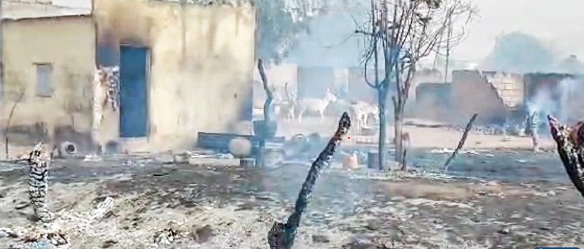 Kaffrine : plusieurs concessions ravagées par un incendie dans le village de Mbane Kaffrine : plusieurs concessions ravagées par un incendie dans le village de Mbane
