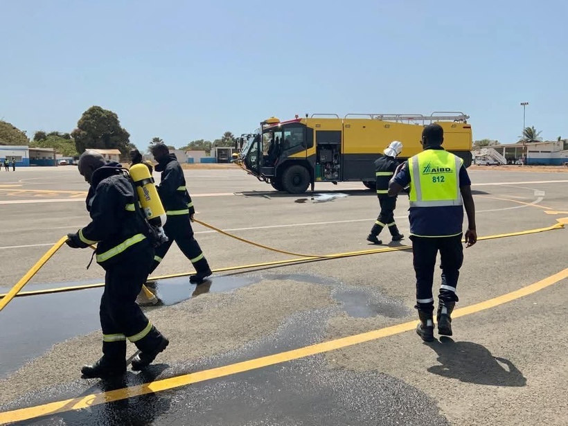 AIBD S.A : 45 agents redéployés comme Sapeurs-pompiers d’aéroports AIBD S.A : 45 agents redéployés comme Sapeurs-pompiers d’aéroports