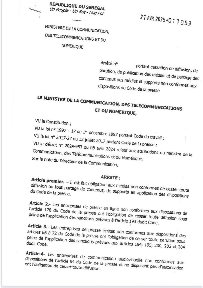 Cessation immédiate de parution : le ballet des patrons de presse à la DST Cessation immédiate de parution : le ballet des patrons de presse à la DST