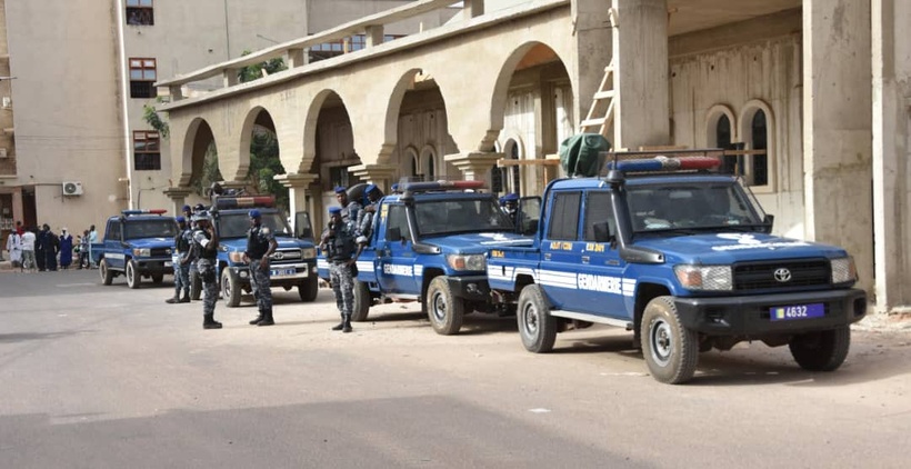 Dakaa de Médina Gounass : un important dispositif sécuritaire déployé par la Gendarmerie nationale Dakaa de Médina Gounass : un important dispositif sécuritaire déployé par la Gendarmerie nationale