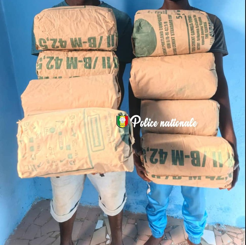Ziguinchor : deux individus arrêtés avec huit (8) kilos de chanvre indien Ziguinchor : deux individus arrêtés avec huit (8) kilos de chanvre indien
