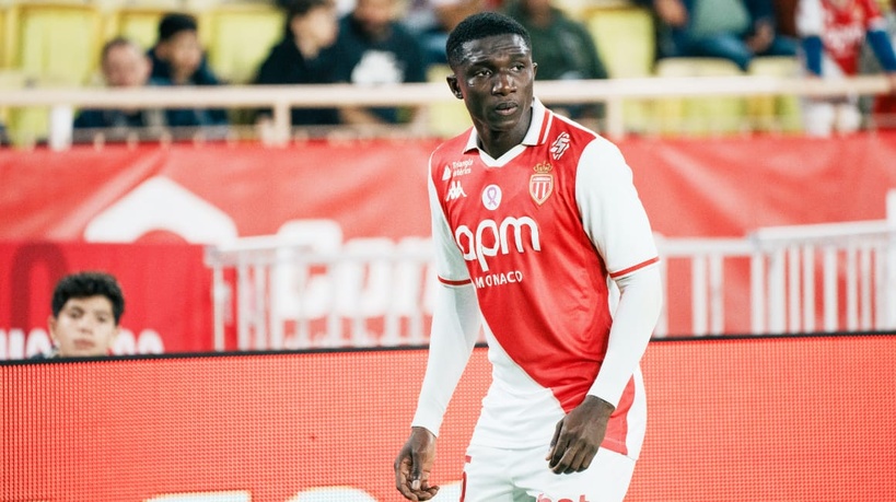 Lamine Camara illumine Monaco : élu joueur du mois d'avril Lamine Camara illumine Monaco : élu joueur du mois d'avril