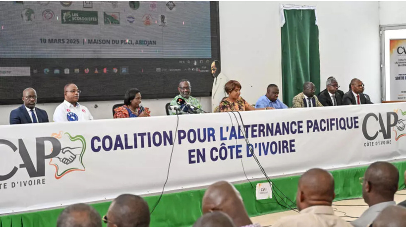 Côte d’Ivoire: la coalition d’opposants CAP CI appelle au dialogue pour un scrutin transparent et inclusif Côte d’Ivoire: la coalition d’opposants CAP CI appelle au dialogue pour un scrutin transparent et inclusif