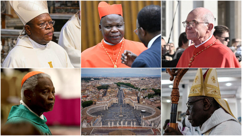 Cinq cardinaux africains voteront pour élire le nouveau pape Cinq cardinaux africains voteront pour élire le nouveau pape