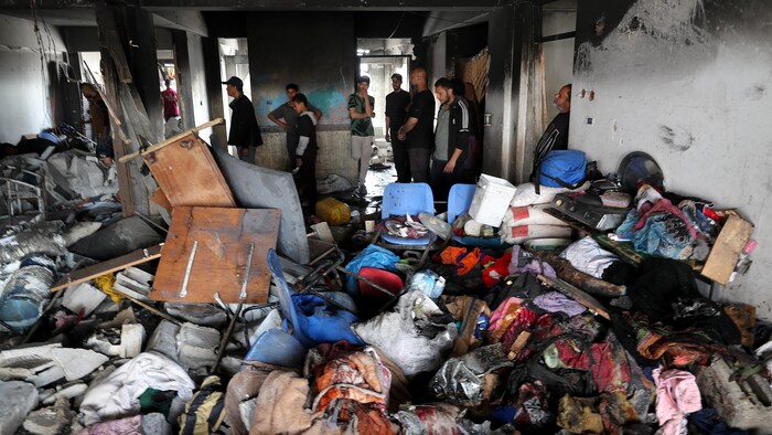 Gaza: la Défense civile annonce au moins 10 morts, dont sept enfants dans une frappe israélienne