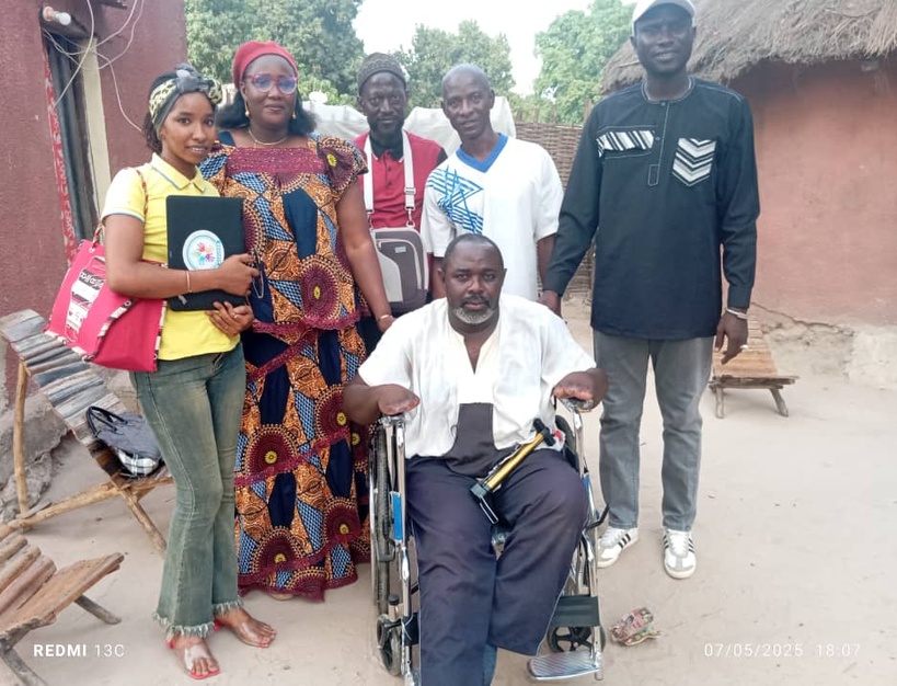 Assistance humanitaire à Kolda : l'ASHUDEB au chevet des personnes handicapées Assistance humanitaire à Kolda : l'ASHUDEB au chevet des personnes handicapées