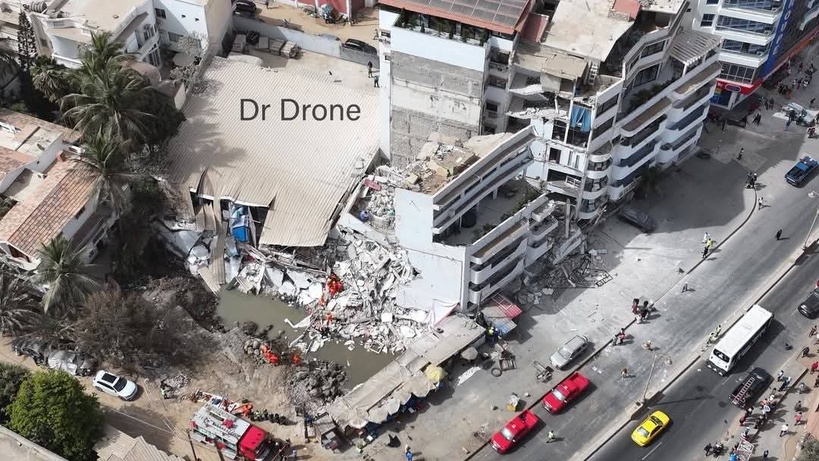 Effondrement de l'immeuble à Ngor : les deux personnes qui se trouvaient dans les décombres retrouvées mortes (Rfm) Effondrement de l'immeuble à Ngor : les deux personnes qui se trouvaient dans les décombres retrouvées mortes (Rfm)