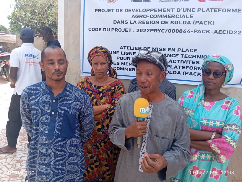 Plateforme agrocommerciale de Kolda : Une ligne d’assistance technique et un bureau de coordination mis en place