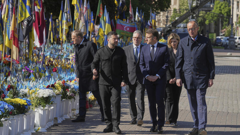 Ukraine: des leaders européens se rendent à Kiev pour réclamer un «cessez-le-feu inconditionnel» à Moscou Ukraine: des leaders européens se rendent à Kiev pour réclamer un «cessez-le-feu inconditionnel» à Moscou