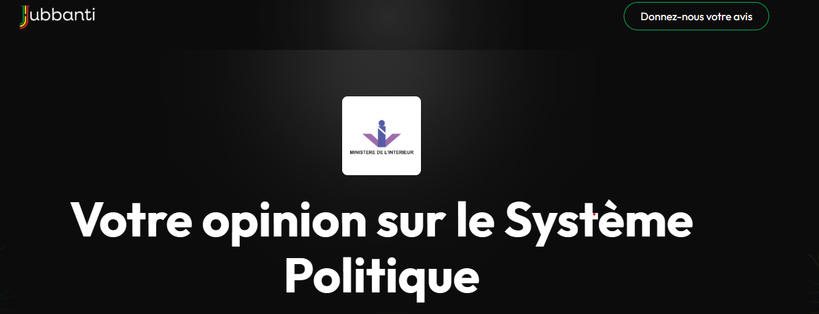 Dialogue politique : la plateforme numérique JUMBBATI officiellement lancée Dialogue politique : la plateforme numérique JUMBBATI officiellement lancée