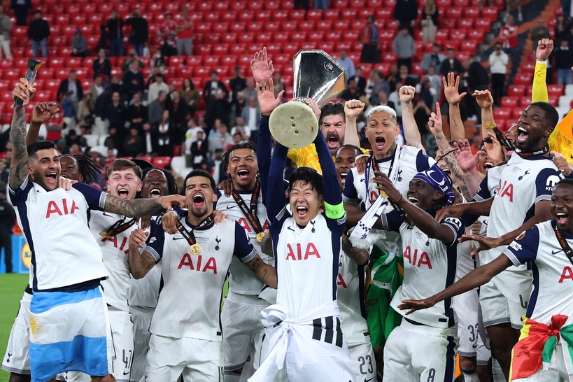 Football : Tottenham remporte la Ligue Europa face à Manchester United Football : Tottenham remporte la Ligue Europa face à Manchester United