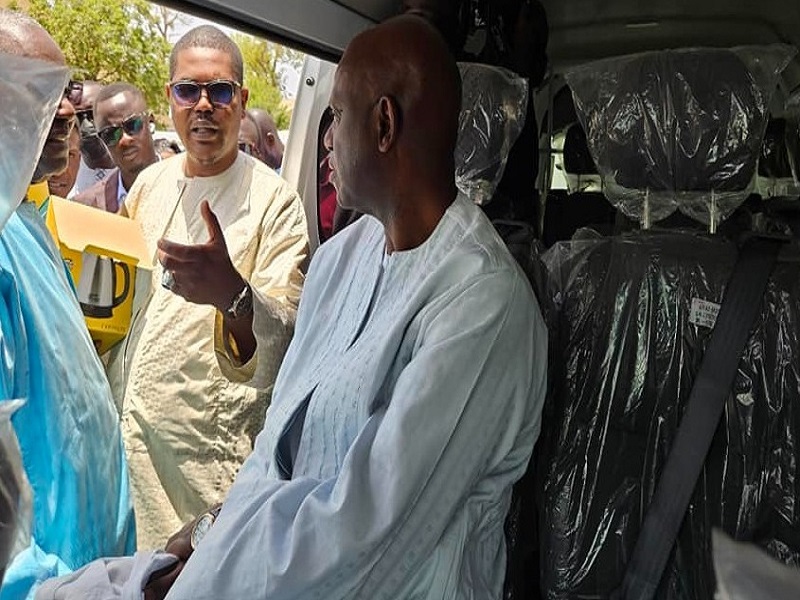 Audition devant la haute cour de justice : Mansour Faye est arrivé au Tribunal