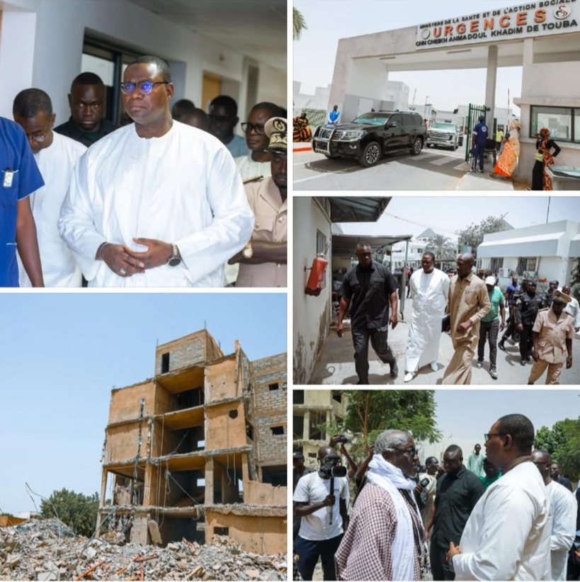 Effondrement d’immeuble à Touba : l’État veut renforcer le contrôle des constructions Effondrement d’immeuble à Touba : l’État veut renforcer le contrôle des constructions