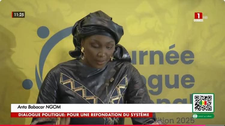 Dialogue national : Anta Babacar Ngom plaide pour un débat politique assaini et une justice non instrumentalisée