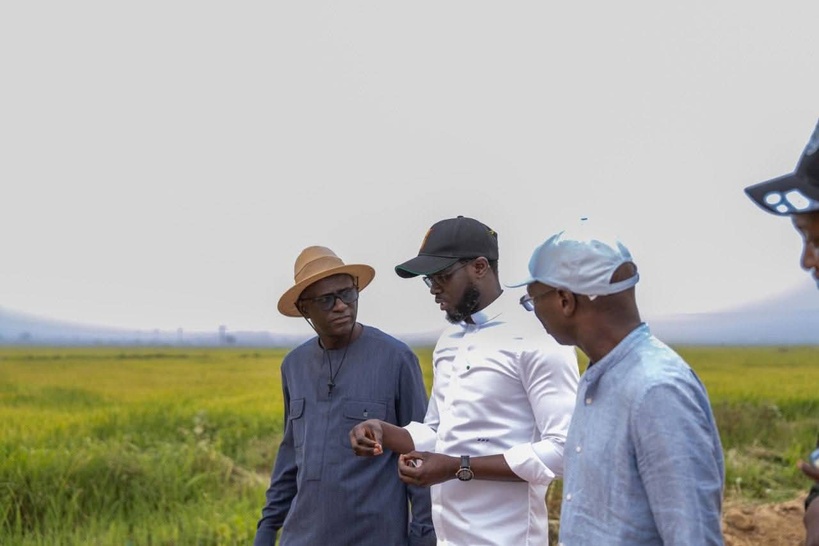 Diama : le président Diomaye Faye inspecte un casier agricole du projet de développement rural de Savoigne Diama : le président Diomaye Faye inspecte un casier agricole du projet de développement rural de Savoigne