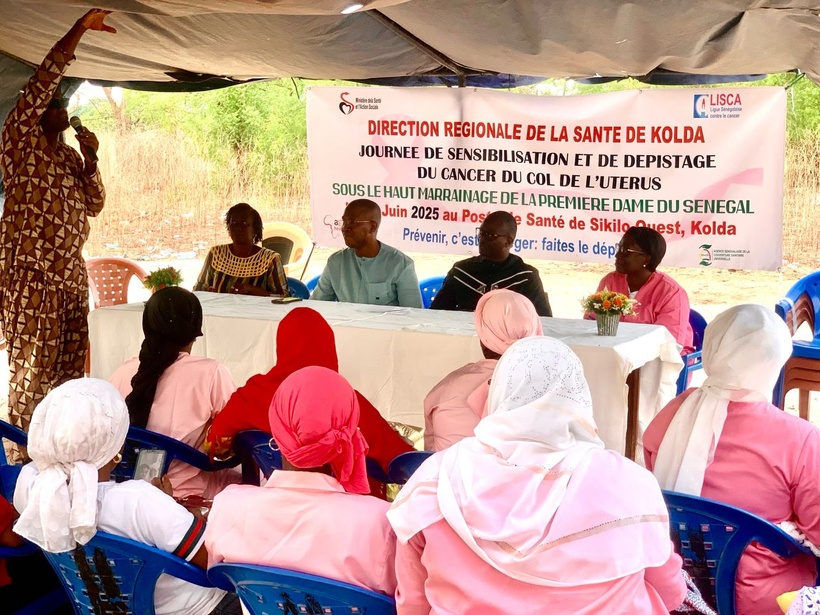 Dépistage du cancer du col de l’utérus à Kolda : Près de 200 femmes consultées Dépistage du cancer du col de l’utérus à Kolda : Près de 200 femmes consultées