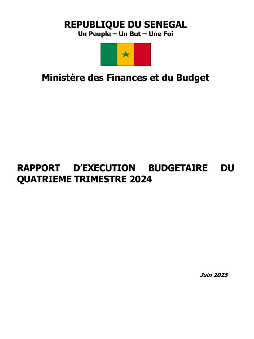 Exécution budgétaire 2024 : une hausse de 61,3 % constatée en 2024, selon la Direction générale du Budget Exécution budgétaire 2024 : une hausse de 61,3 % constatée en 2024, selon la Direction générale du Budget