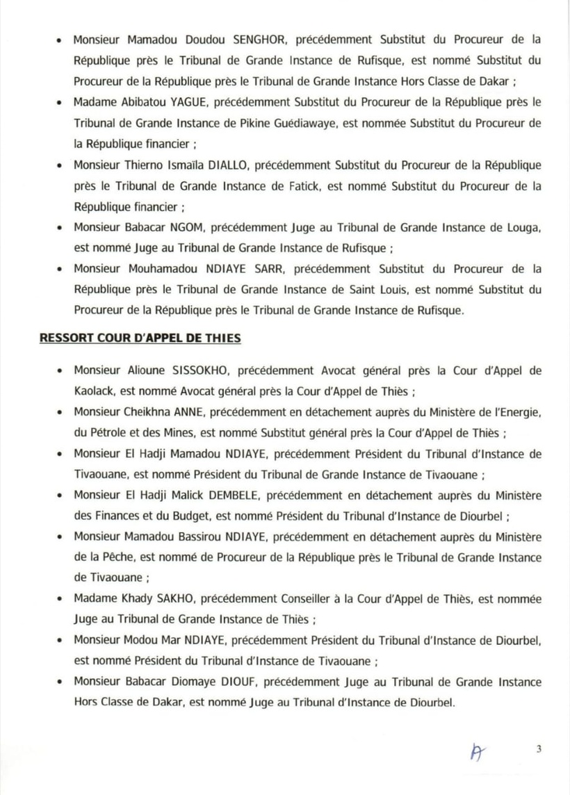 Conseil supérieur de la Magistrature : plusieurs décisions prises par Bassirou Diomaye Faye Conseil supérieur de la Magistrature : plusieurs décisions prises par Bassirou Diomaye Faye