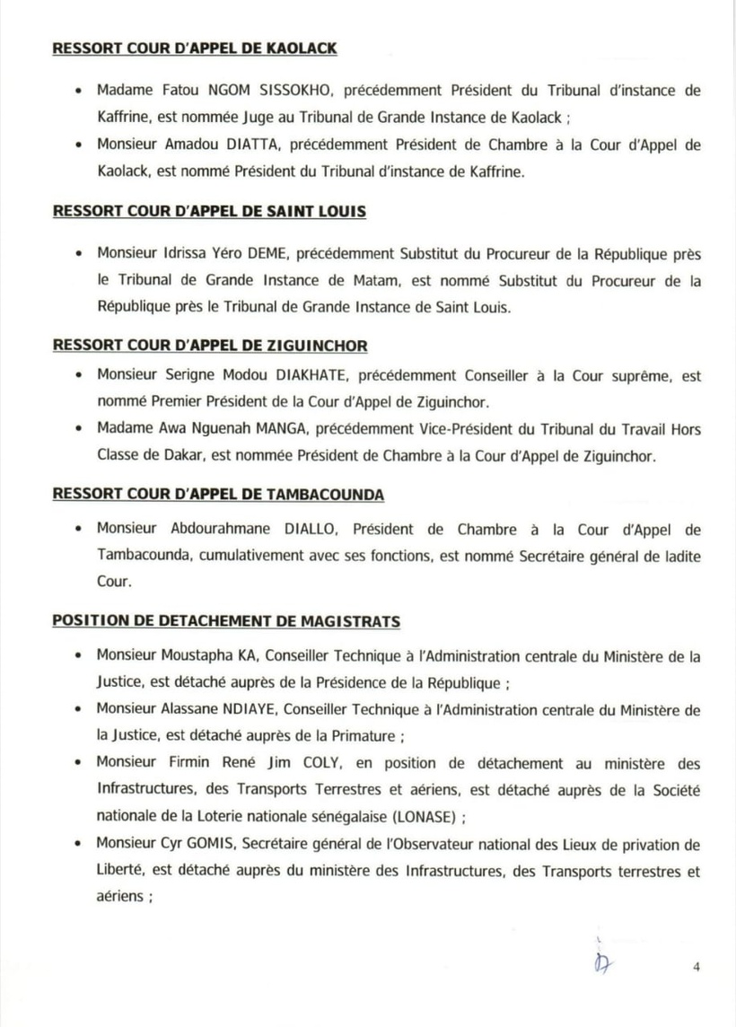 Conseil supérieur de la Magistrature : plusieurs décisions prises par Bassirou Diomaye Faye Conseil supérieur de la Magistrature : plusieurs décisions prises par Bassirou Diomaye Faye