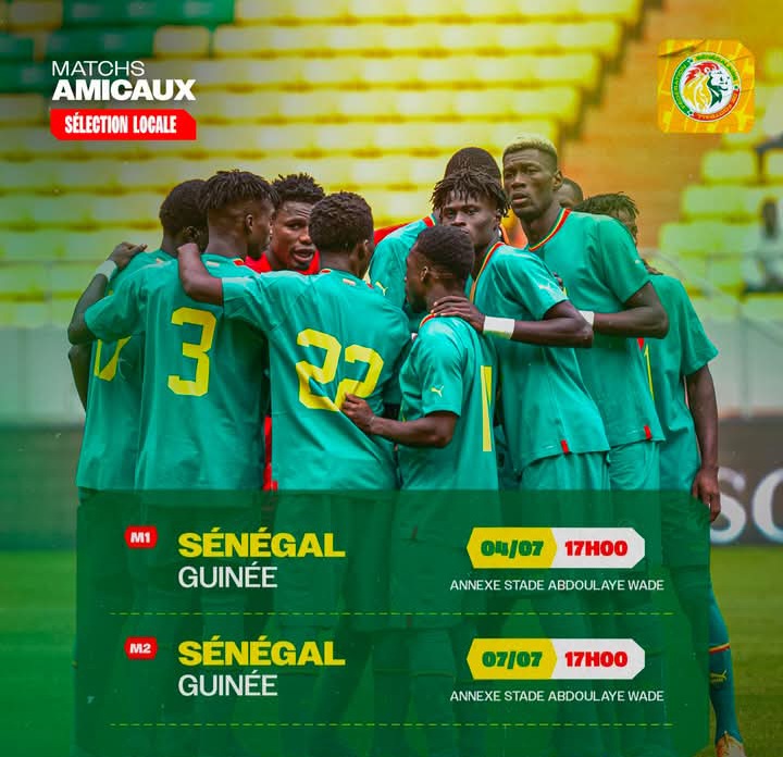 Préparation CHAN 2025: le Sénégal disputera deux matchs amicaux contre la Guinée