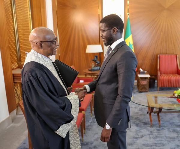 Une délégation de l’Académie nationale des sciences et techniques du Sénégal, conduite par son président, Dr Moctar Touré reçue par le Président Diomaye