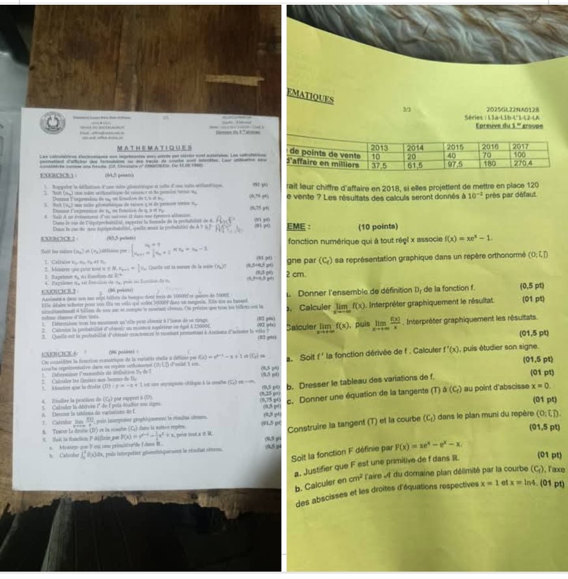 Sénégal - Bac 2025 : « un exercice hors programme et dépassé », un enseignant dénonce un « échec » dans l’épreuve de mathématiques Sénégal - Bac 2025 : « un exercice hors programme et dépassé », un enseignant dénonce un « échec » dans l’épreuve de mathématiques