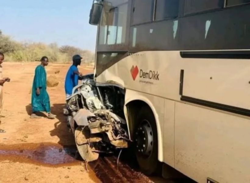 Accident à Tataguine : un bus de Dakar Dem Dikk impliqué, plusieurs blessés légers Accident à Tataguine : un bus de Dakar Dem Dikk impliqué, plusieurs blessés légers
