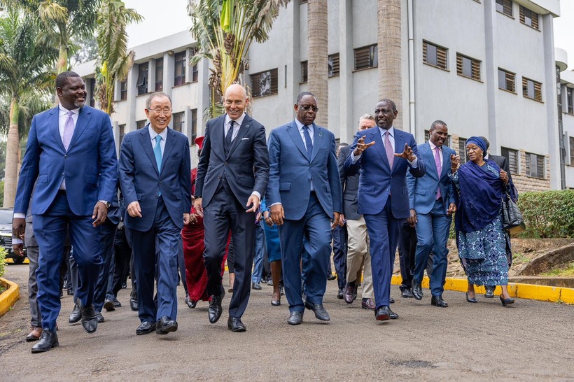 Kenya : Macky Sall a participé à la pose de la première pierre du siège du Centre mondial pour l’adaptation Kenya : Macky Sall a participé à la pose de la première pierre du siège du Centre mondial pour l’adaptation