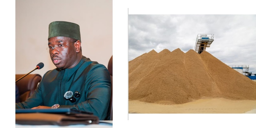 Sable : le gouvernement brise le monopole et annonce la stabilisation des prix Sable : le gouvernement brise le monopole et annonce la stabilisation des prix