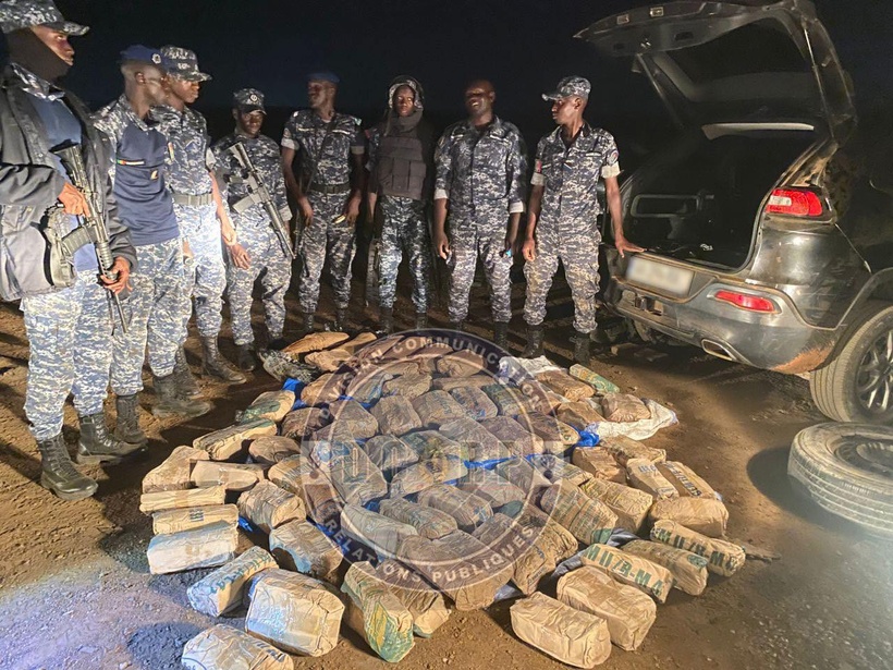 Lutte contre le trafic de stupéfiants : une importante quantité de chanvre saisie par la Gendarmerie à Thiès Lutte contre le trafic de stupéfiants : une importante quantité de chanvre saisie par la Gendarmerie à Thiès