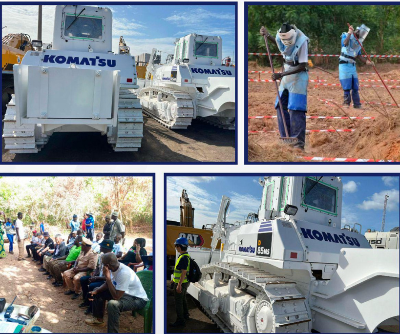 Déminage en Casamance : le Sénégal vise la dépollution de 1,28 km² de terres grâce au soutien du Japon Déminage en Casamance : le Sénégal vise la dépollution de 1,28 km² de terres grâce au soutien du Japon
