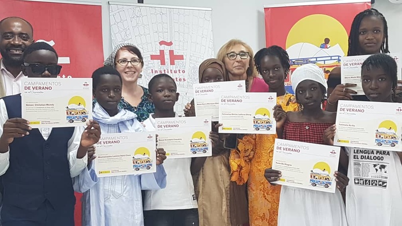 Colonie de vacances des enfants espagnols d'origine sénégalaise : l'ambassadrice de l'Espagne au Sénégal salue le bon déroulement Colonie de vacances des enfants espagnols d'origine sénégalaise : l'ambassadrice de l'Espagne au Sénégal salue le bon déroulement