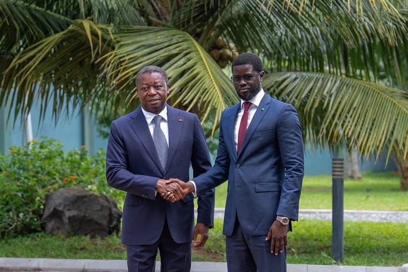 Sénégal–Togo : Diomaye Faye et Faure Gnassingbé s’engagent à renforcer la coopération bilatérale Sénégal–Togo : Diomaye Faye et Faure Gnassingbé s’engagent à renforcer la coopération bilatérale