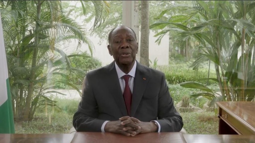 Présidentielle en Côte d’Ivoire: le chef de l’État sortant Alassane Ouattara annonce sa candidature Présidentielle en Côte d’Ivoire: le chef de l’État sortant Alassane Ouattara annonce sa candidature
