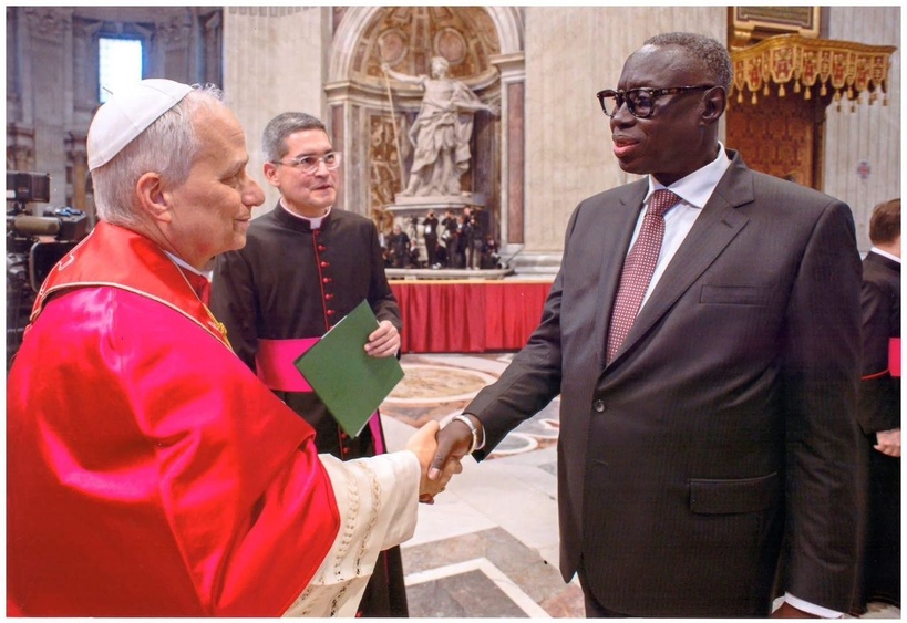 Cérémonie d’inauguration du pontificat du Pape Léon XIV : Jean Baptiste Tine représente le Président Diomaye Faye à Rome Cérémonie d’inauguration du pontificat du Pape Léon XIV : Jean Baptiste Tine représente le Président Diomaye Faye à Rome