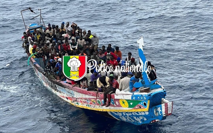 Migration irrégulière : 244 candidats interceptés par la Marine nationale au large de Saint-Louis Migration irrégulière : 244 candidats interceptés par la Marine nationale au large de Saint-Louis