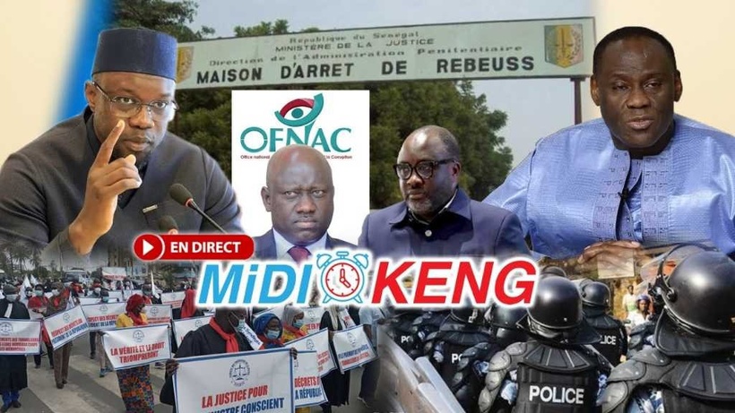 🔴DIRECT_ Midi Keng: Affaire des 600millions Fcfa, grève du SYTJUST et UNTJ, affaire Tabaski Ngom... 🔴DIRECT_ Midi Keng: Affaire des 600millions Fcfa, grève du SYTJUST et UNTJ, affaire Tabaski Ngom...
