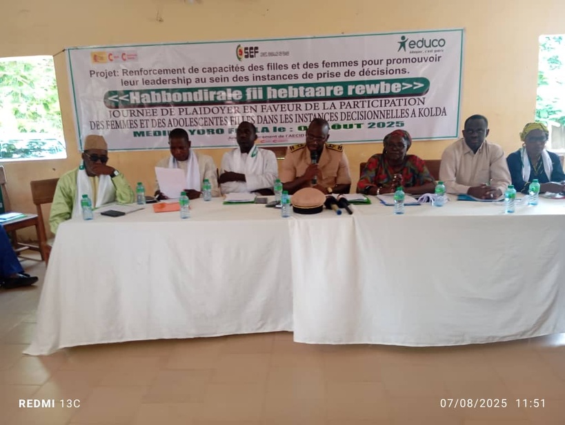 Promotion du leadership féminin : une journée de plaidoyer organisée à Medina Yoro Foula Promotion du leadership féminin : une journée de plaidoyer organisée à Medina Yoro Foula