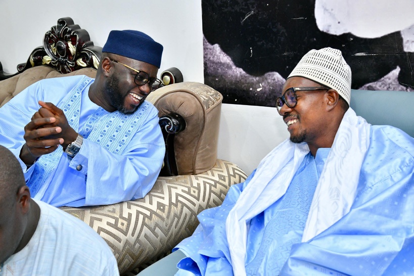 Le Président El Malick Ndiaye reçu par le Khalife général des Mourides à l’approche du Grand Magal