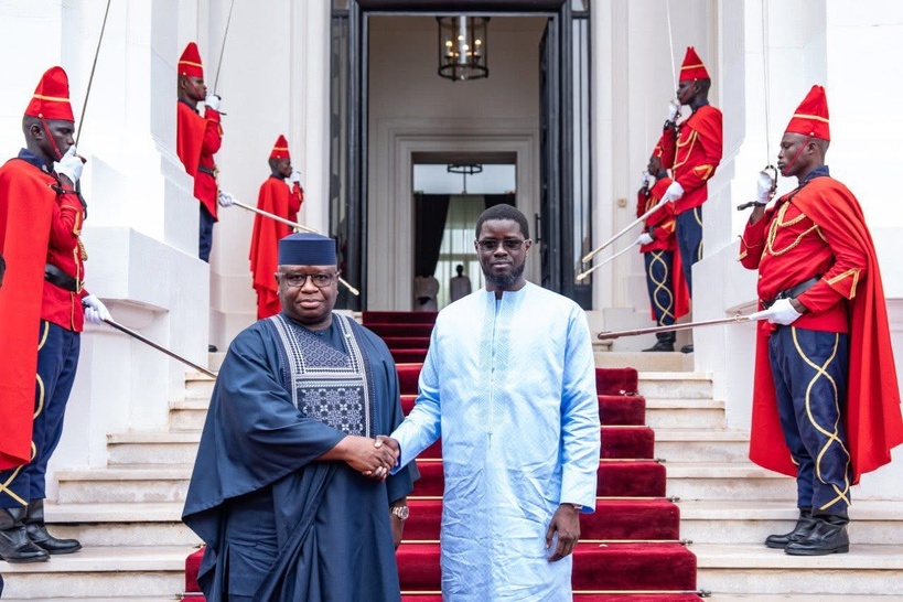 Diplomatie : le président de la République de Sierra Leone Julius Maada Bio en visite de travail au Sénégal Diplomatie : le président de la République de Sierra Leone Julius Maada Bio en visite de travail au Sénégal