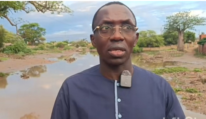 Fortes pluies à Mbour : le pont reliant Gandiole et la départementale 705 s’effondre et paralyse la circulation 
