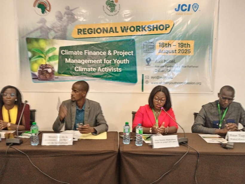 Financement climatique et Gestion de projet : les jeunes activistes africains formés par African Youth Commission à Dakar