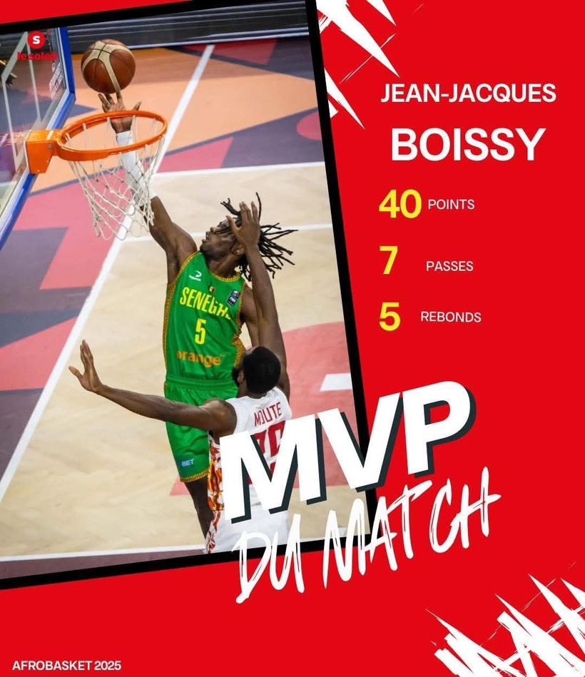VIDÉO Afrobasket2025 - MVP Sénégal vs Cameroun, JJ Boissy, ému craque et fond en larmes