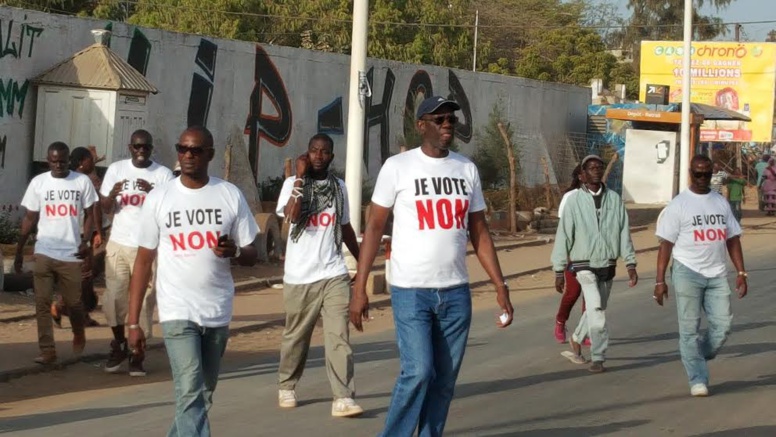 ​Le Front «ñaani Bañ na » fait du porte à porte à Guédiawaye (Images)